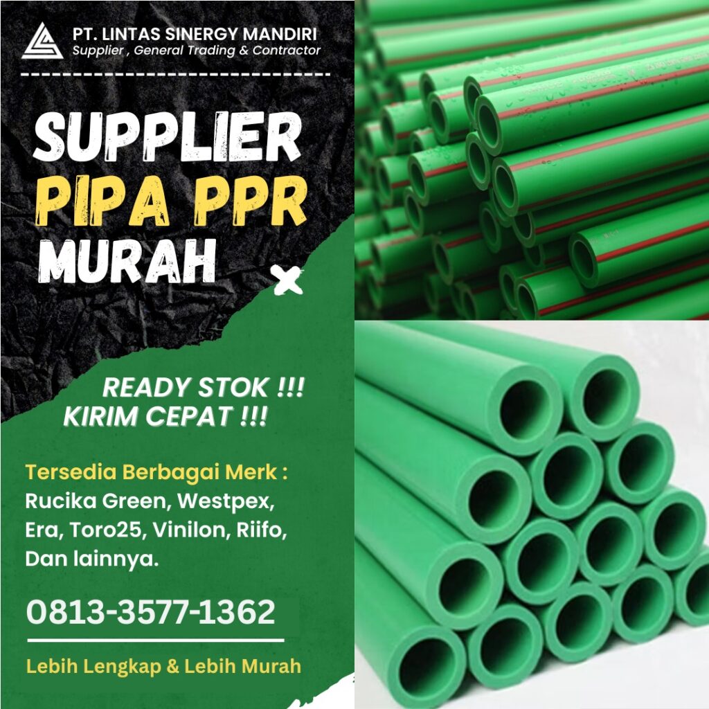 Jual Pipa PPR Rucika Green KOTA PASURUAN TERLENGKAP