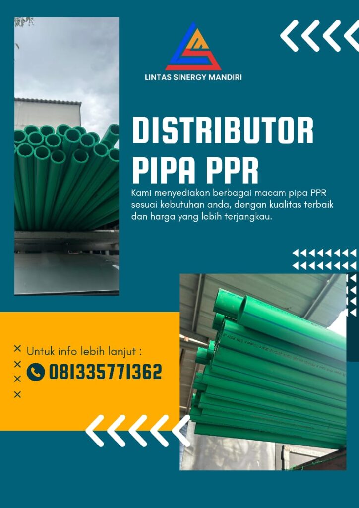 Distributor Pipa PPR Murah SIDOARJO 081335771362