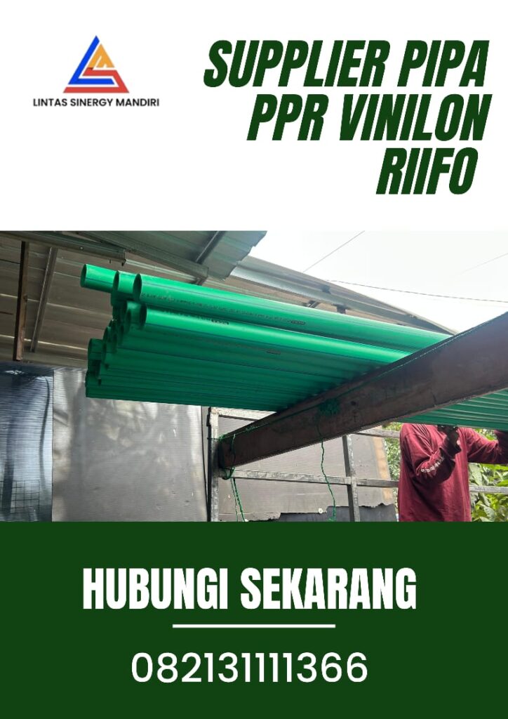SUPPLIER PIPA PPR VINILON RIIFO MURAH DI KUNINGAN WA 082131111366